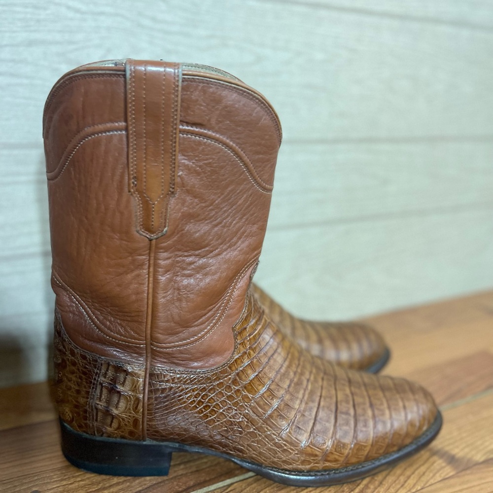 The Cole Pecan Caiman Roper Custom